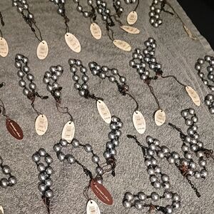 Dominique Cohen For Target: Gray/Silver/Gold Pearl-Look Beaded Bracelet